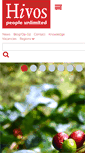 Mobile Screenshot of hivos.org