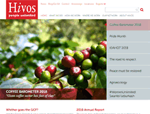 Tablet Screenshot of hivos.org